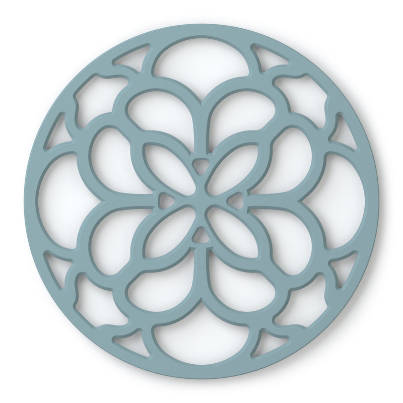 Zeal Silicone Round Trivet – Duck Egg