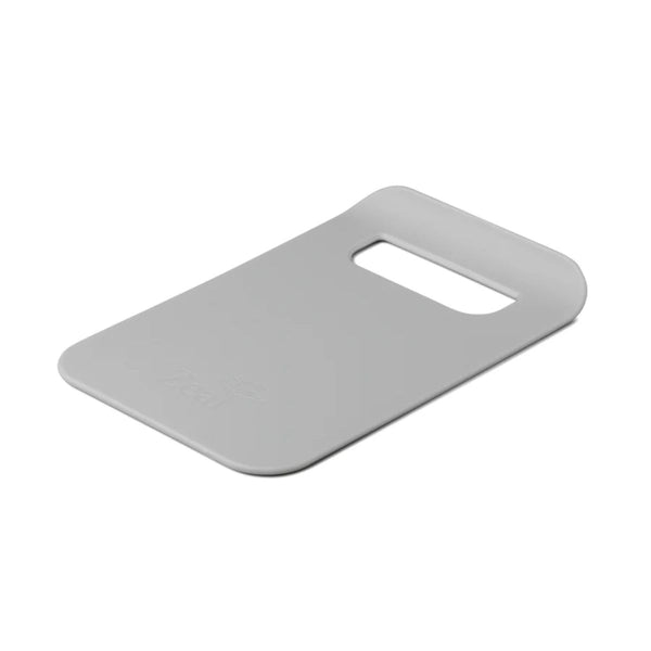Zeal Small Straight To Pan Slim Chopping Board Light Grey