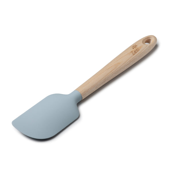 Zeal Wood Handled Silicone Spatula Large – Duck Egg