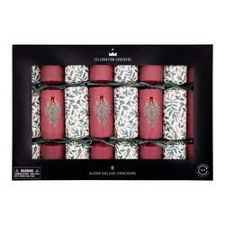 Merry Berry Christmas Crackers - Set of 8
