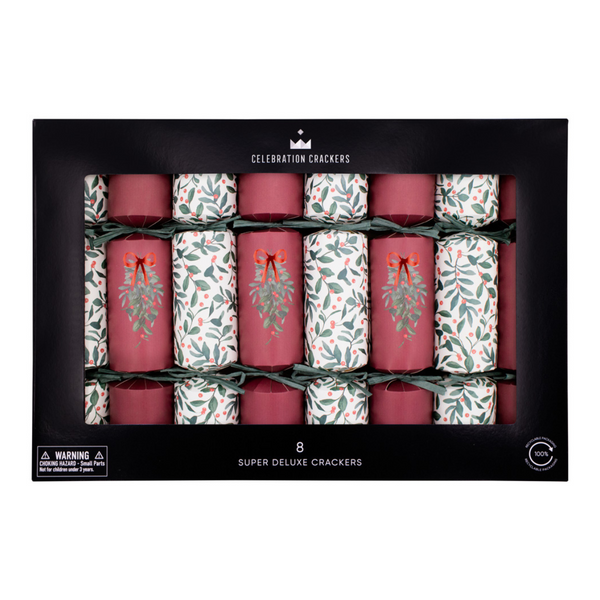 Merry Berry Christmas Crackers - Set of 8