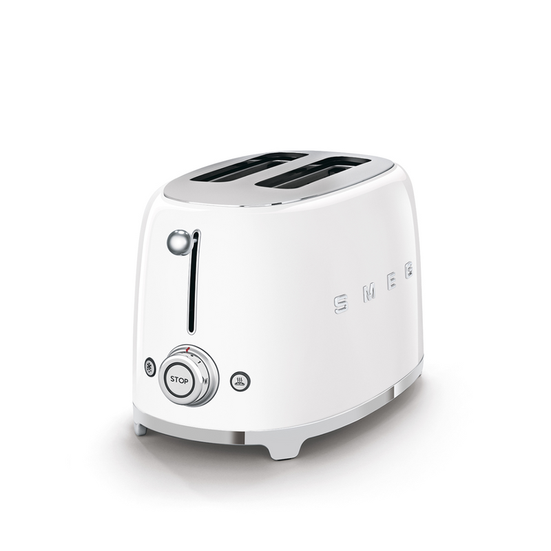 Smeg Toaster 2-Slot - White
