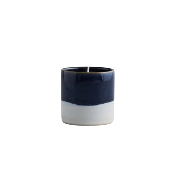St. Eval Navy Blue Sea & Shore Candle In Pot - Seasalt