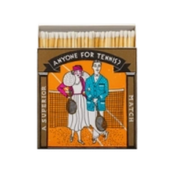 Archivist Square Luxury Match Box Tennis