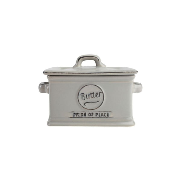 T&G Pride of Place Butter Dish - Light Grey