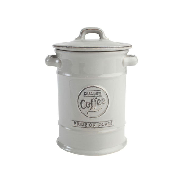 T&G Pride of Place Coffee Storage Jar - Light Grey