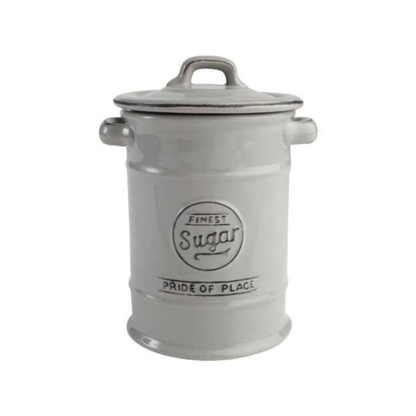 T&G Pride of Place Sugar Storage Jar - Light Grey