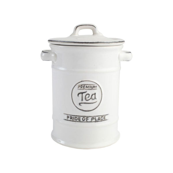 T&G Pride of Place Tea Storage Jar - White