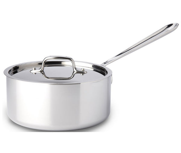 All - Clad D3 Saucepan With Lid 3 Ply - 3qt