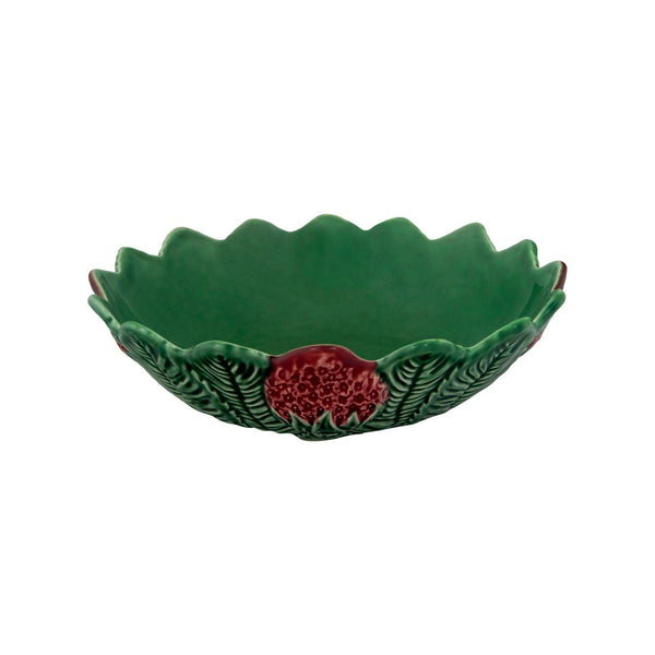 Bordallo Pinheiro Strawberry Dish - 23cm