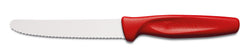 Wusthof Serrated Paring Knife - Red