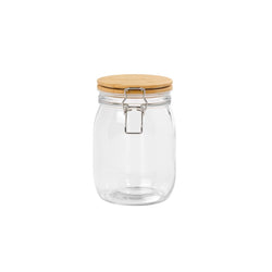 Tala Glass Storage Jar With Bamboo Lid (980ml)