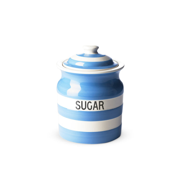 Cornishware Blue Storage Jar -  Sugar