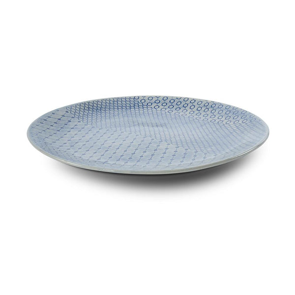 Wonki Ware Dinner Plate - Blue
