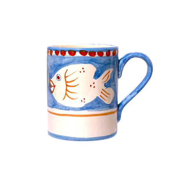 Amalfi Blue Poseidon Straight Mug