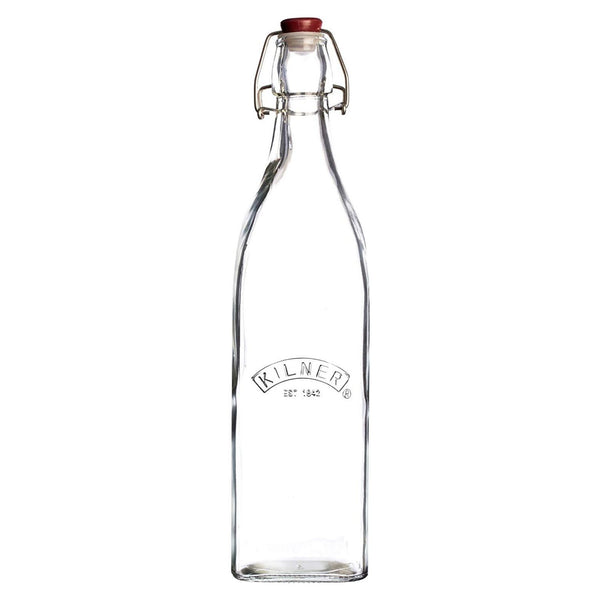 Kilner Glass Clip Top Bottle - 1L