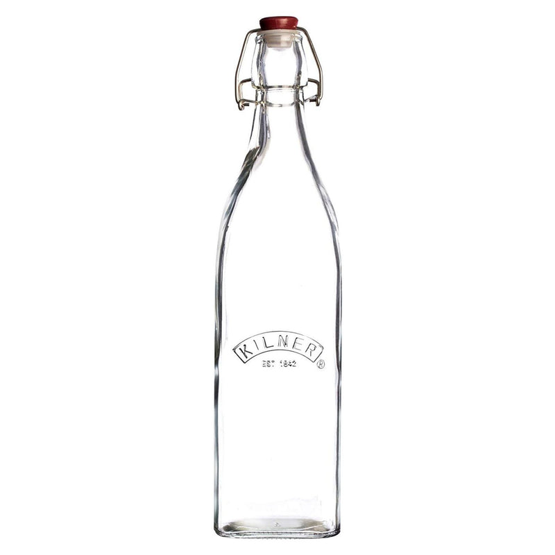 Kilner Glass Clip Top Bottle - 1L