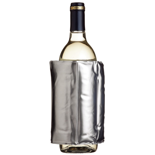 Bar Craft Silver Wine Wrap