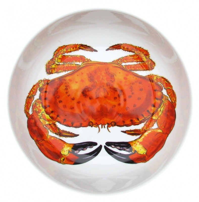 Richard Bramble 24cm Round Bowl Crab