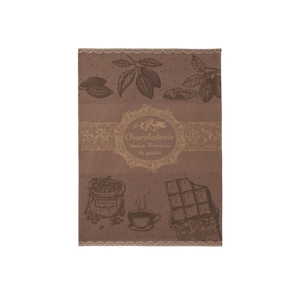 Coucke Jacquard Kitchen Towel - Chocolate