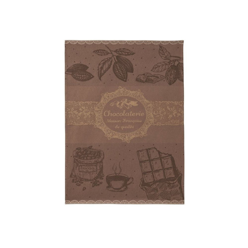 Coucke Jacquard Kitchen Towel - Chocolate