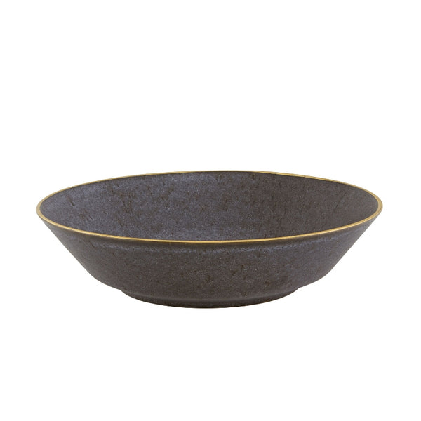 Casa Alegre Gold Stone Bronze Pasta Bowl - 25cm