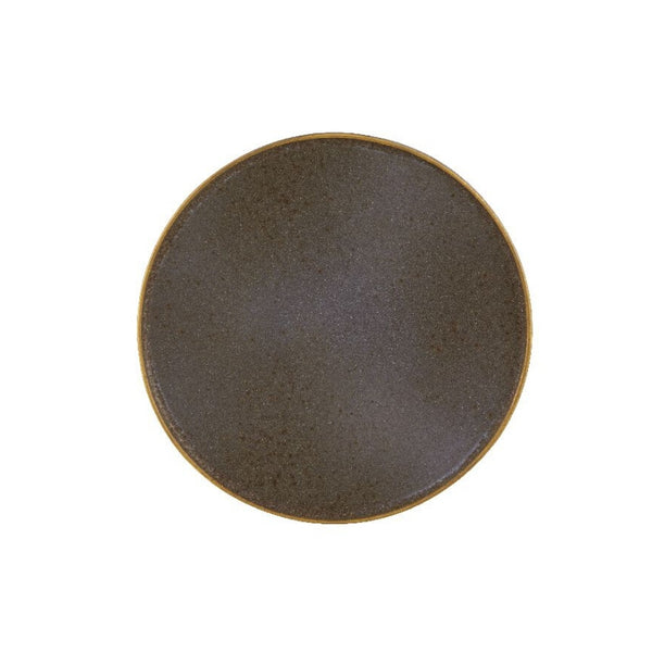 Casa Alegre Gold Stone Bronze Dessert Plate - 22cm