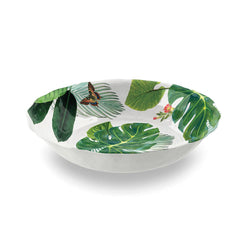 Amazon Floral Serve Bowl - 35cm