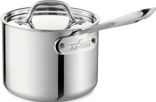 All - Clad D3 Saucepan With Lid 3 Ply - 2qt