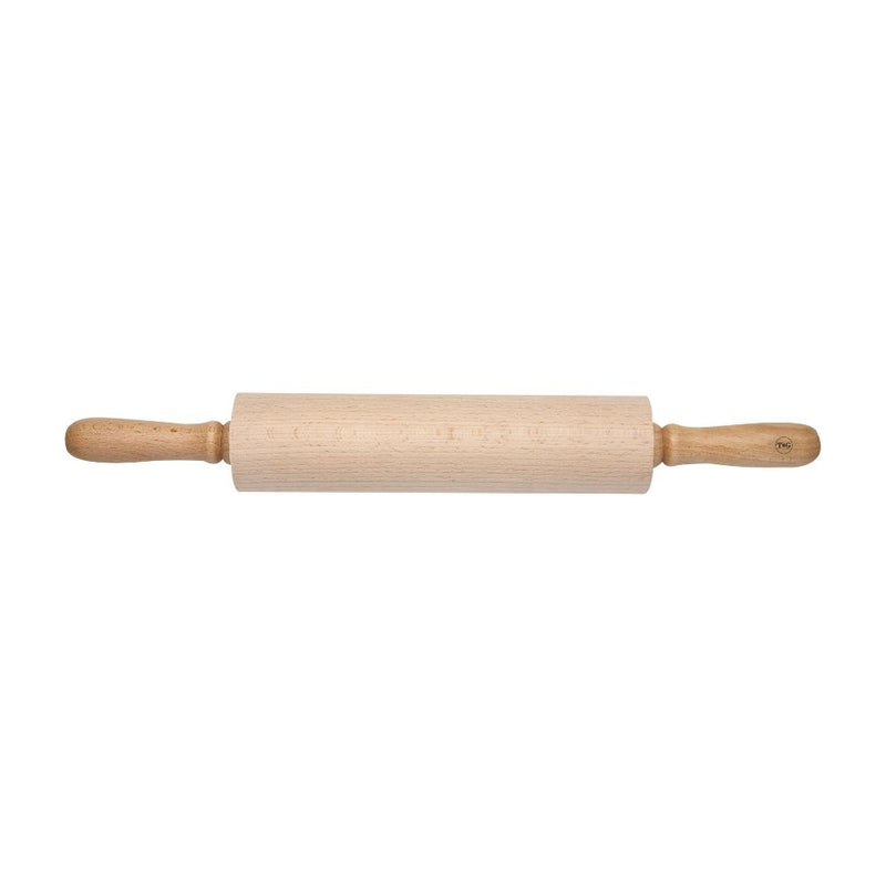 T&G Beech Rolling Pin with Revolving Centre