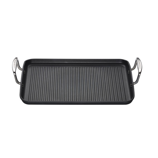 Le Creuset Toughened Non-Stick Ribbed Rectangular Grill 35cm