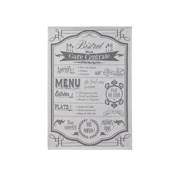 Coucke Jacquard Kitchen Towel - On the Menu