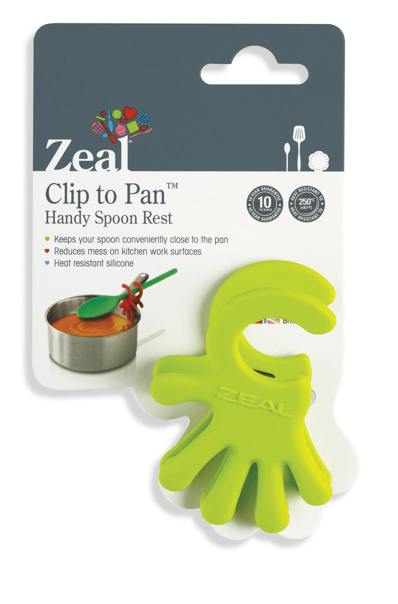 Zeal Silicone Handy Spoon Rest - Assorted Colours