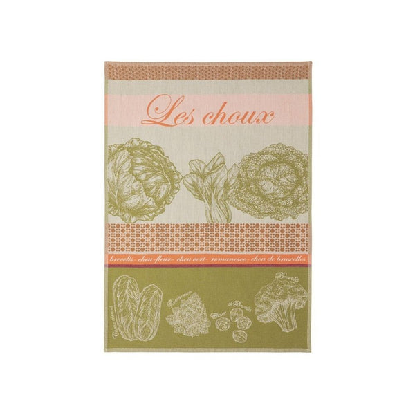 Coucke Jacquard Kitchen Towel - Cabbage