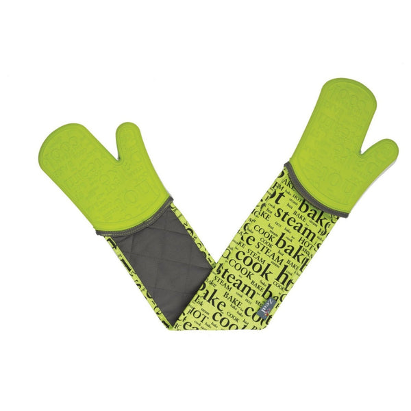 Zeal Silicone Double Oven Glove  €”  Lime