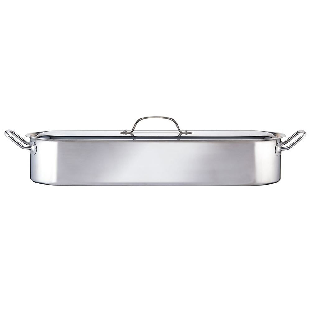Stainless Steel Fish Poacher - 60cm | Divertimenti Cookshop