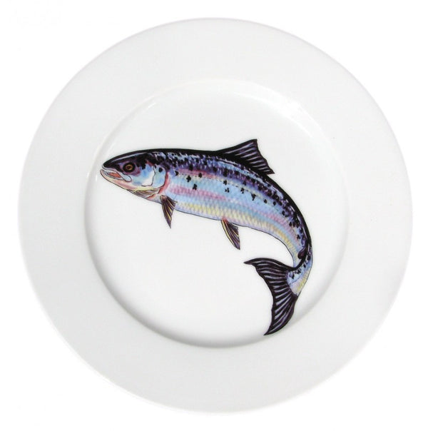 Richard Bramble Side Plate 19cm - Salmon