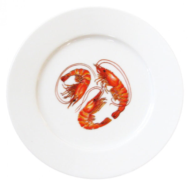 Richard Bramble Side Plate 19cm - Shrimp & Prawn