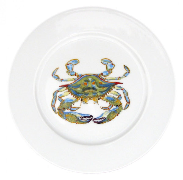 Richard Bramble Side Plate 19cm - Blue Crab