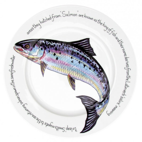 Richard Bramble 30cm Dinner Plate - Salmon