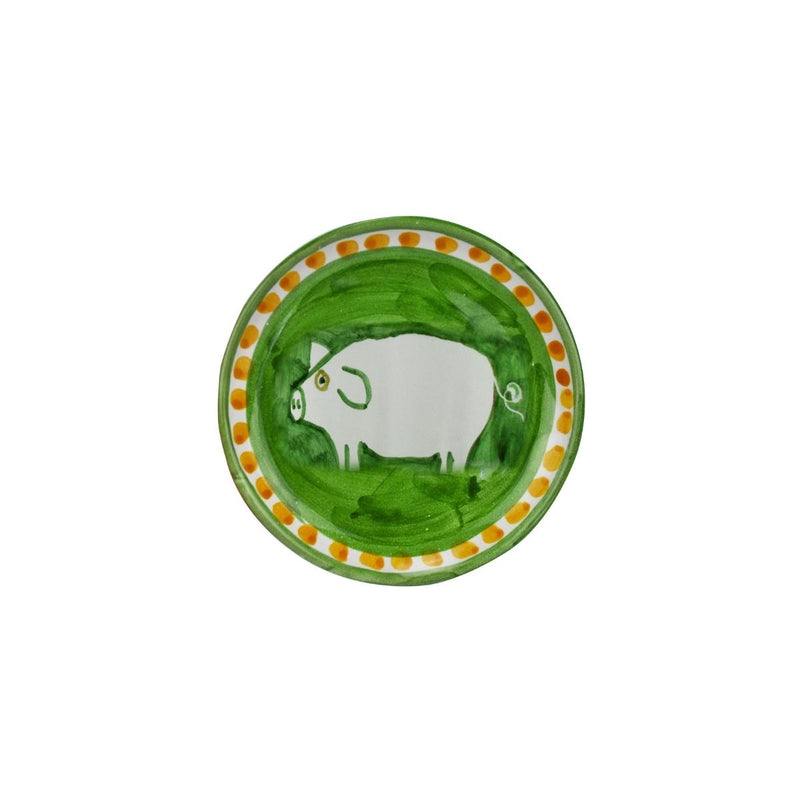 Amalfi Green Cortile Mini Oil/Dip Plate