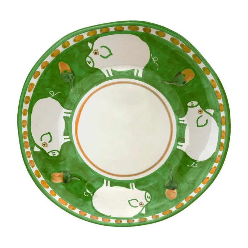 Amalfi Green Cortile Dinner Plate - 29cm