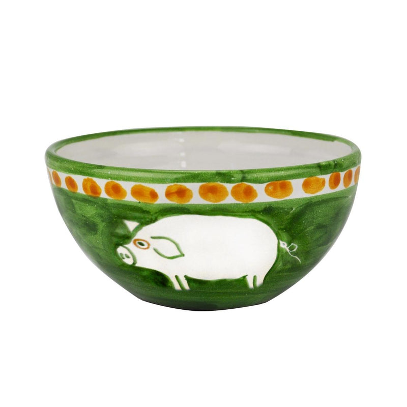 Amalfi Green Cortile Medium Bowl - 17cm
