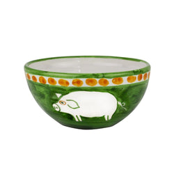 Amalfi Green Cortile Small Bowl - 14cm