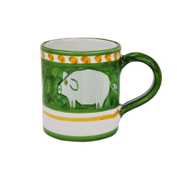 Amalfi Green Cortile Straight Mug
