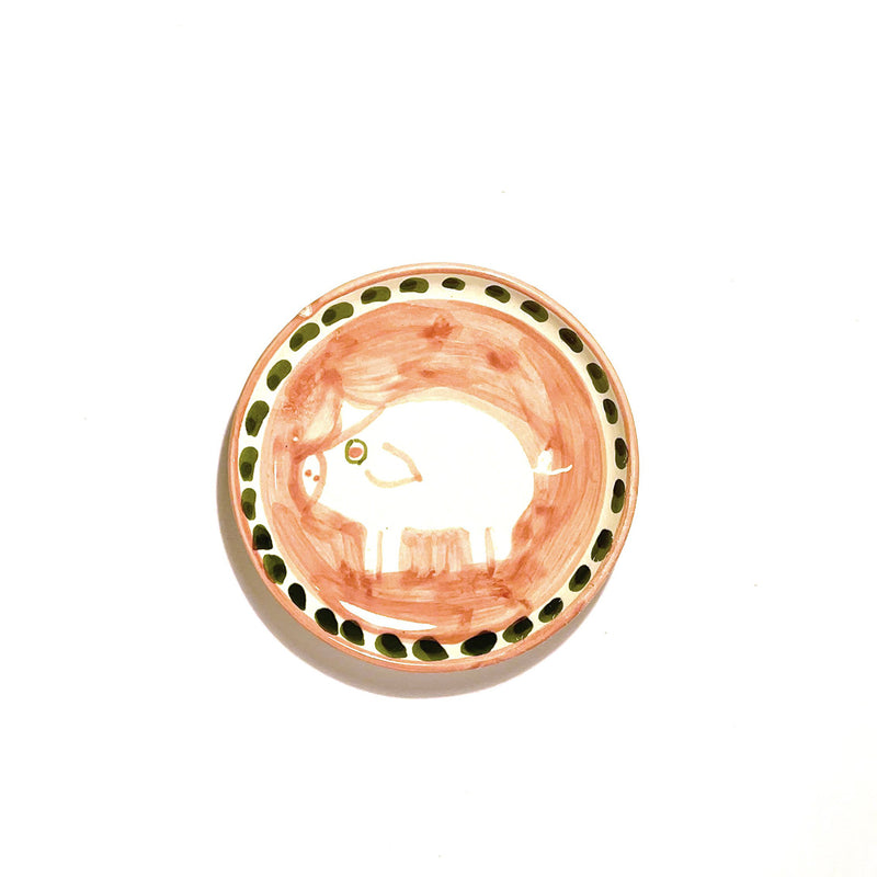Amalfi Pink Cortile Mini Oil/Dip Plate