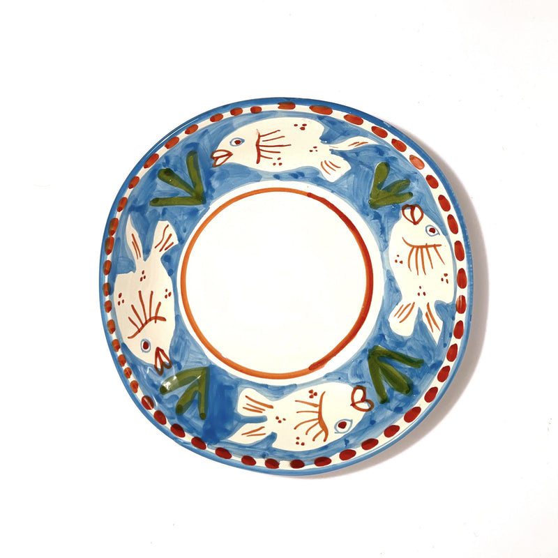 Amalfi Blue Poseidon Pasta Bowl - 23cm