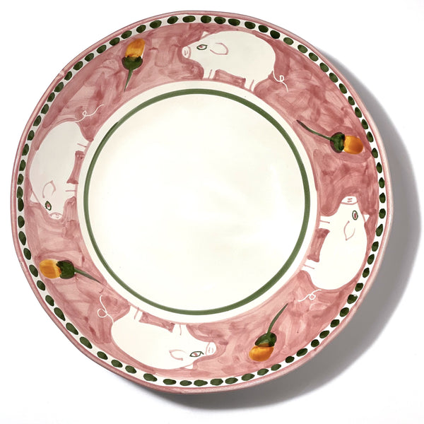 Amalfi Pink Cortile Salad Bowl - 32cm