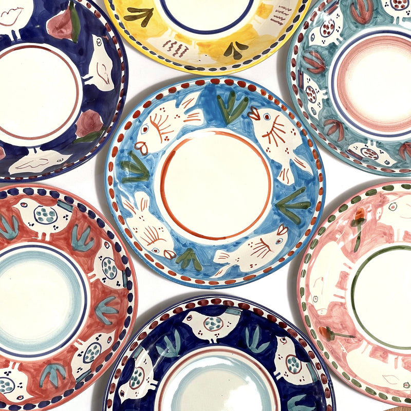 Amalfi Blue Poseidon Pasta Bowl - 23cm