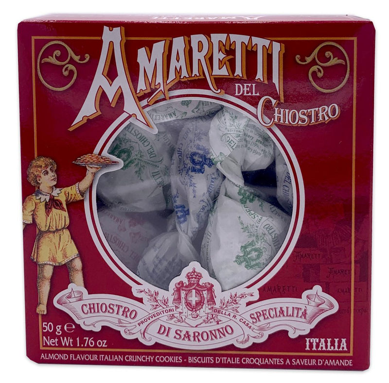 Crunchy Amaretti Del Chiostro - Apricot & Almond - 50g